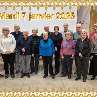 Galette des rois-  7 janvier 2025